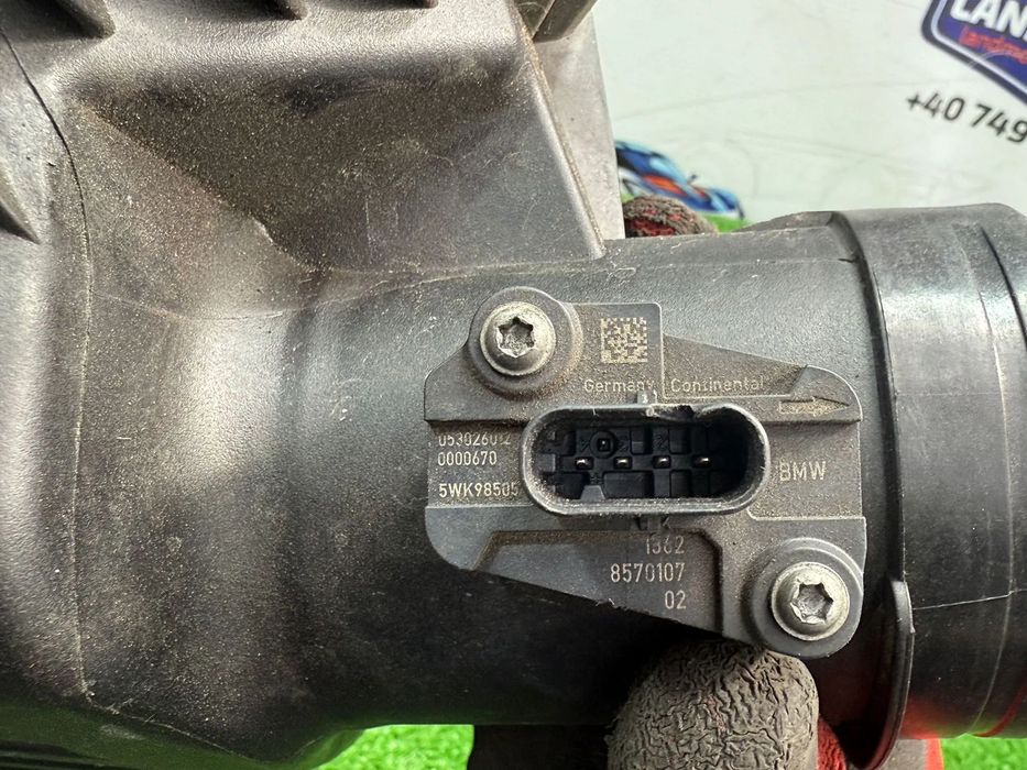 CARCASA FILTRU AER ( 2 BUC.) + FURTUN MINI COOPER CABRIO R57 LCI 1.6 BENZINA 2010 /  MINI COOPER D F55 1.5 DIESEL 2016 COD OEM 1371275442504 2754425-04 1019643S04 8513916-07 2006-2020