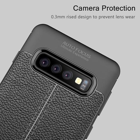 Husa pentru Samsung Galaxy S10 Plus, GloMax AUTO FOCUS cu insertii de