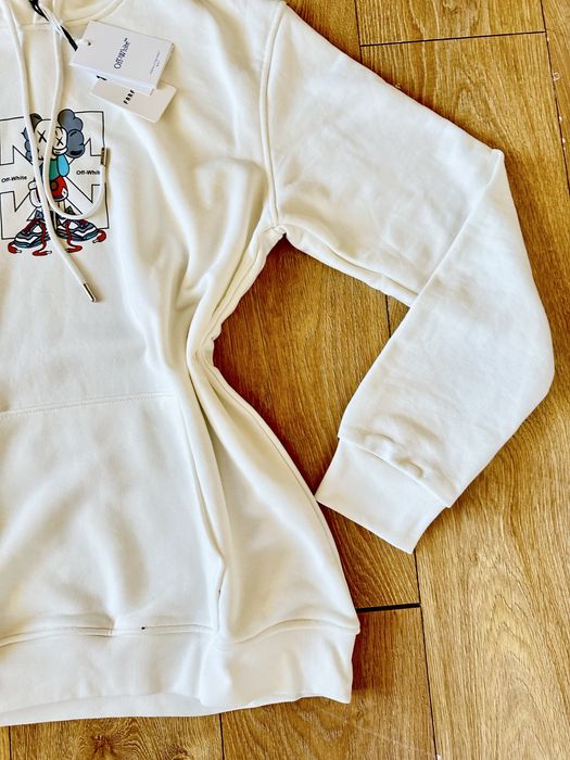 Off White!Разкошно суперсвежо  худи-рокля