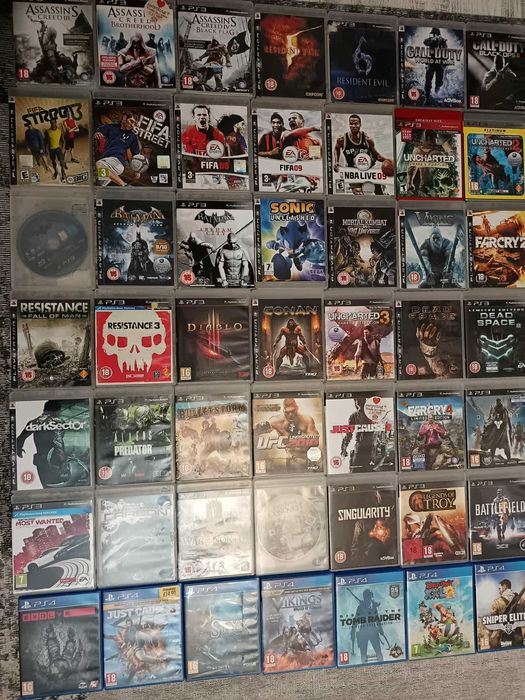 Колекция ПС3/ ПС4 игри
