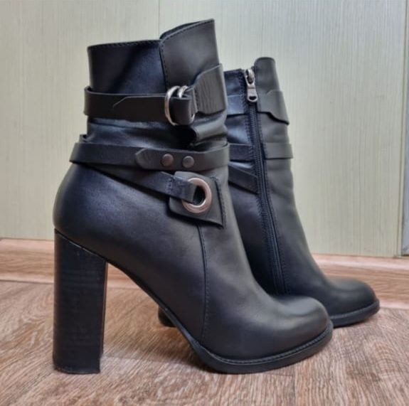 Итальянские кожаные сапоги SMAN 38-39р