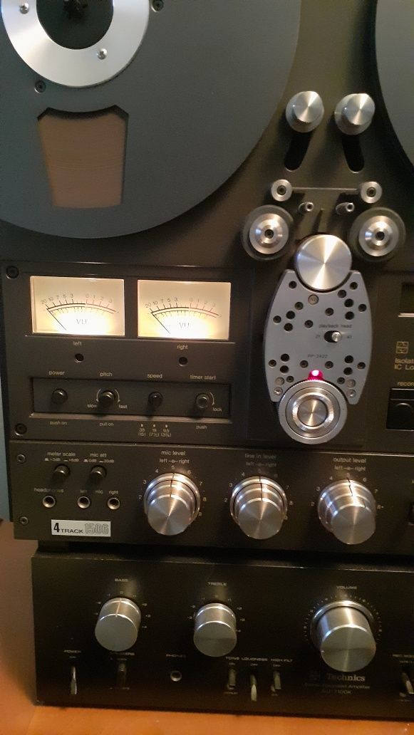 Technics 1506 Echipat magnetofon (akai revox teac)