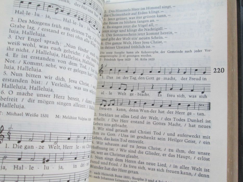 1975 Carte  bisericeasca lb germana