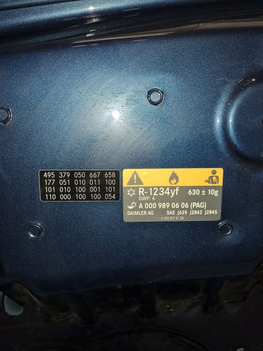 Capota motor Mercedes CLA 118 / an - 2019-2024 OEM ușor atinsa