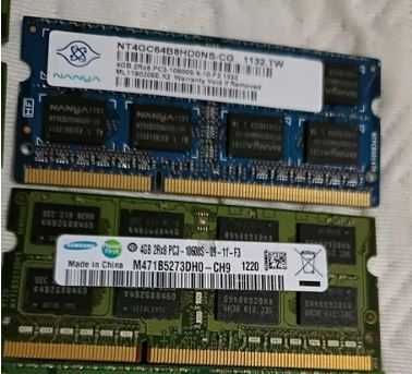 Memorie RAM Laptop  DDR2 DDR3 si DDR4