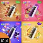 Vozol vape star puffs 20.000 trepte intensitate