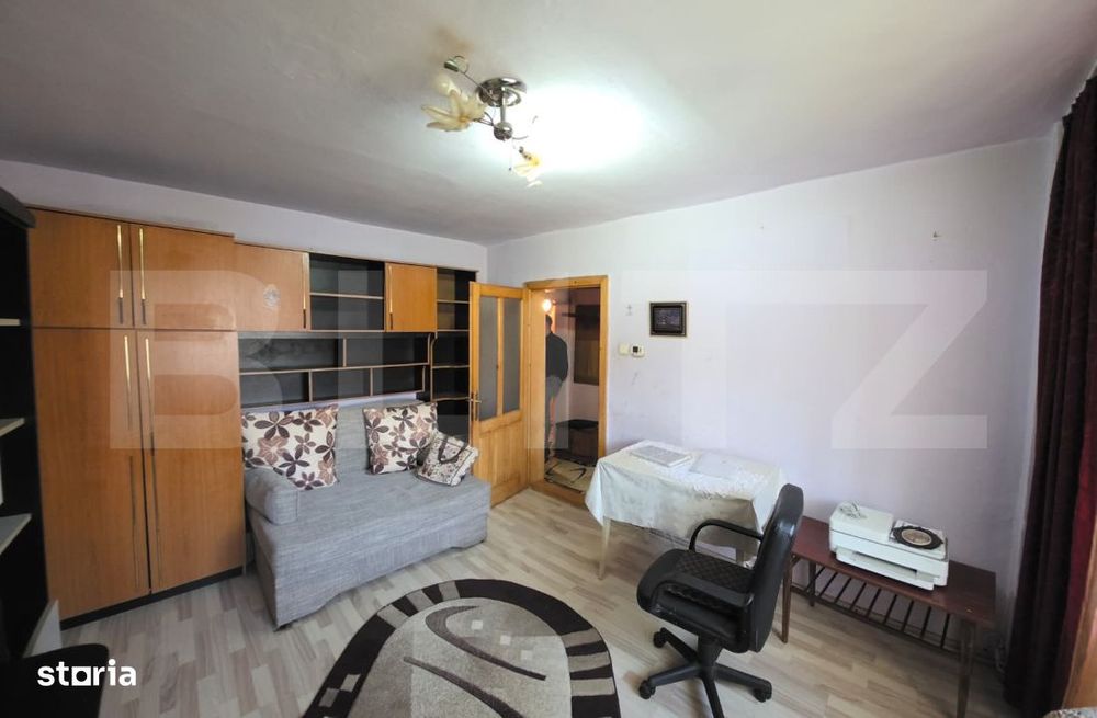 Apartament cu o camera, mobilat, parter inalt–zona Sensul Vechi, blo