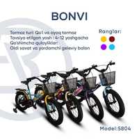 Велосипед Bonvi 14 16 20 размеры