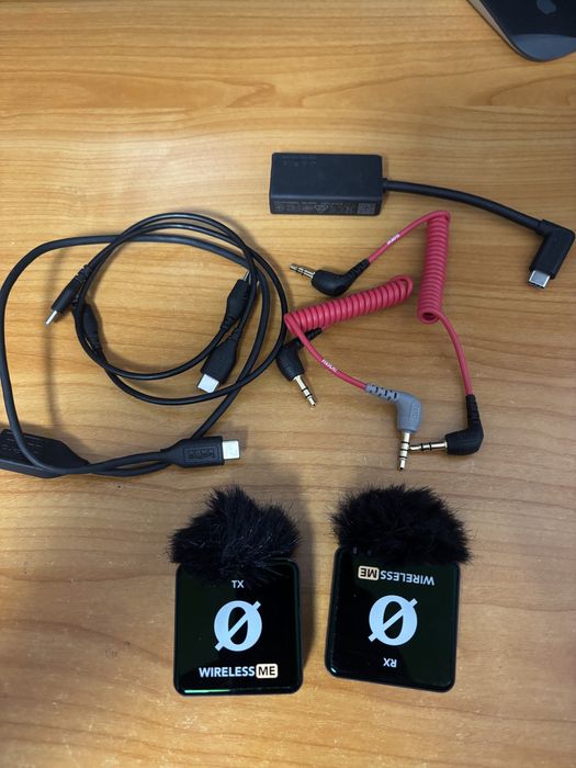 Microfoane wireless Rode plus adaptor pt go pro