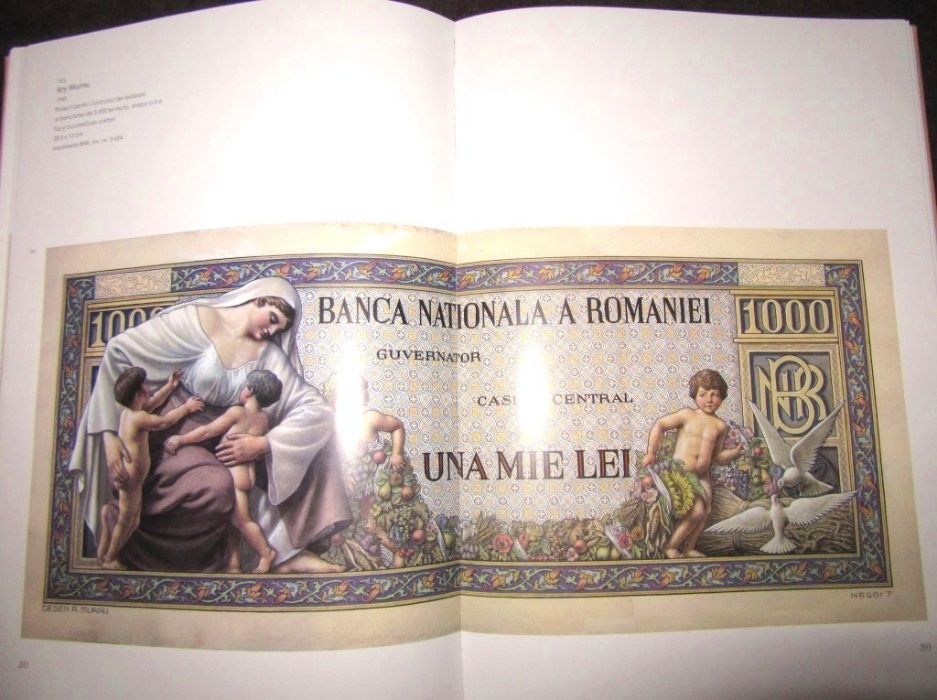 REDUS PRET REDUS Bancnotele Romaniei - 4 volume probe, proiecte