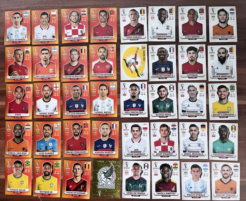 Стикери Panini от Qatar World Cup 2022