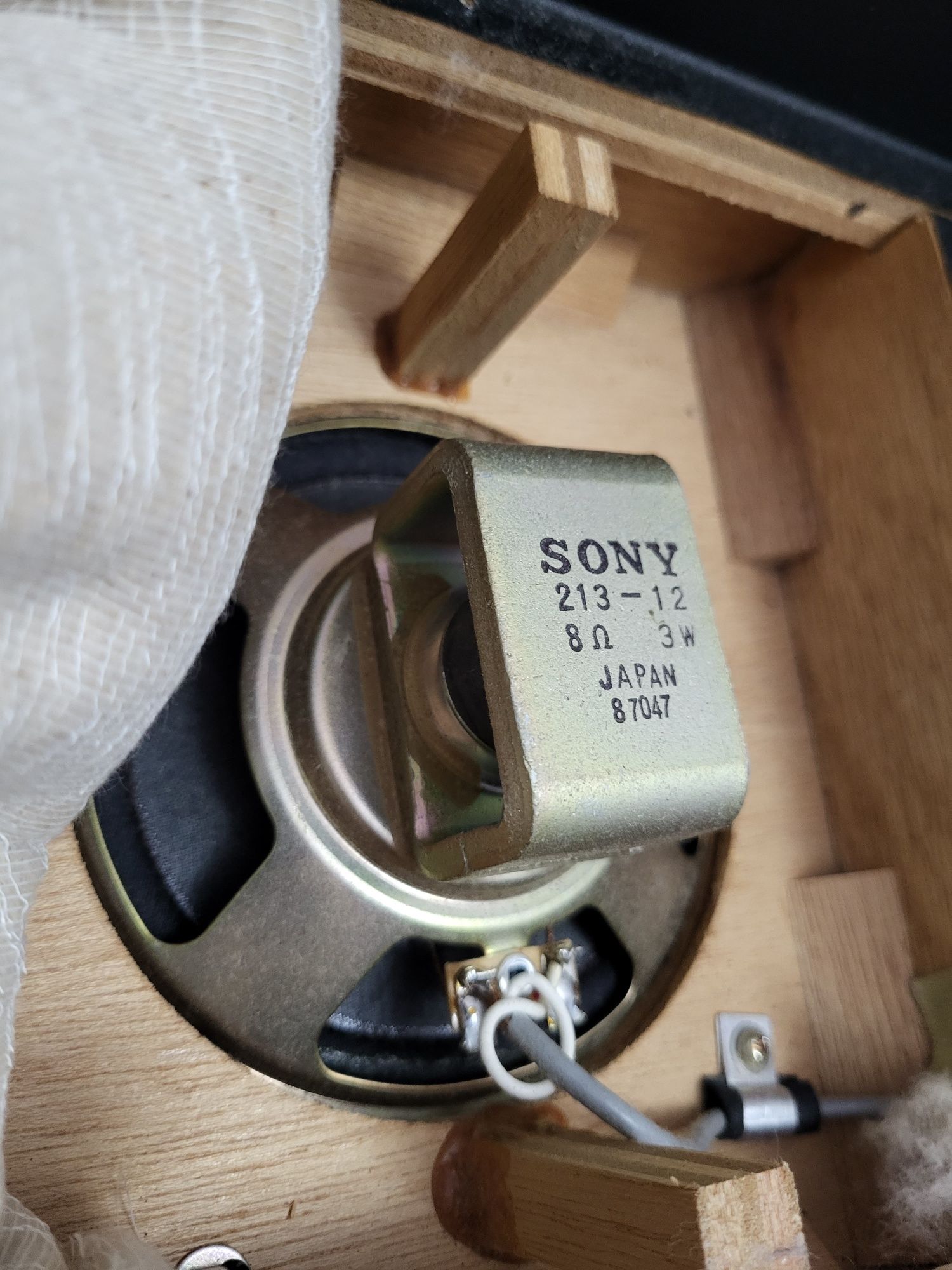 Boxe Sony Vintage magnetofon, plus microfon