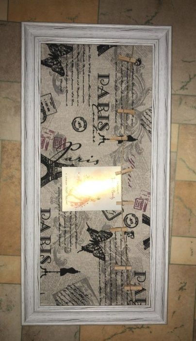 Рамка для фотографий c прищепками (30*60 см)