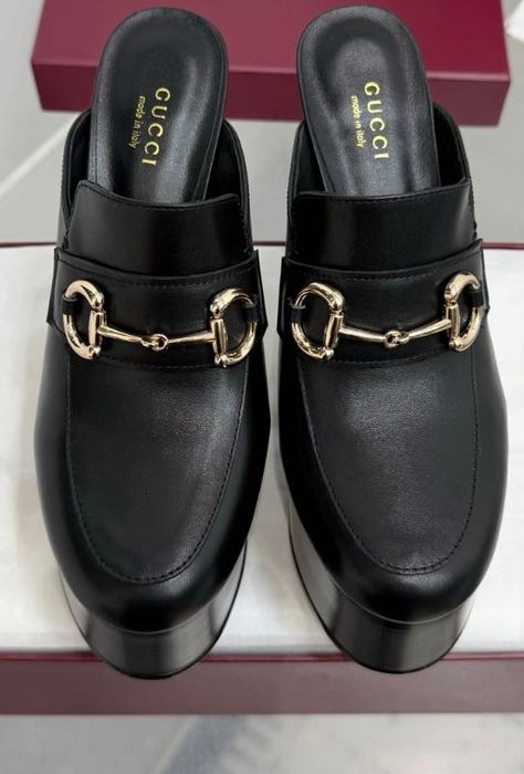 Gucci черни токчета