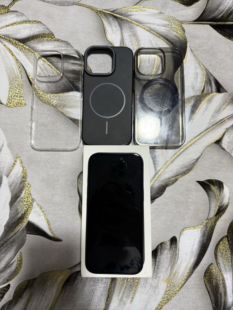Продается iPhone 16pro 256gb 100% black