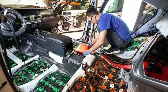 Шумоизоляция авто