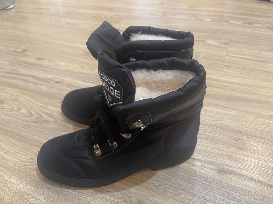 Продам новые женские зимние  ботинки CHANEL