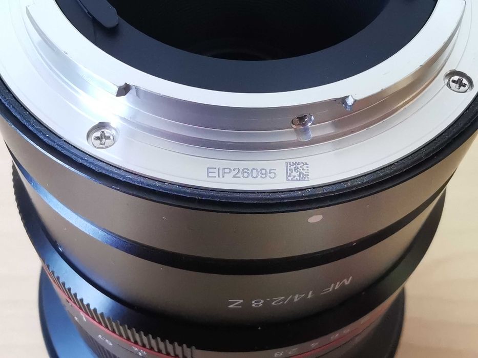 Samyang MF 14mm f/2.8 обектив за Nikon Z фотоапарати