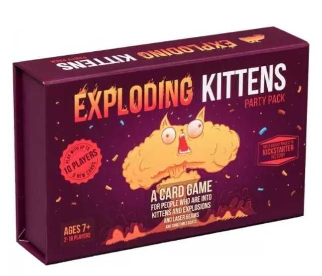Exploding Kittens: Party Pack (2019) „Експлодиращо коте“ игра на карти