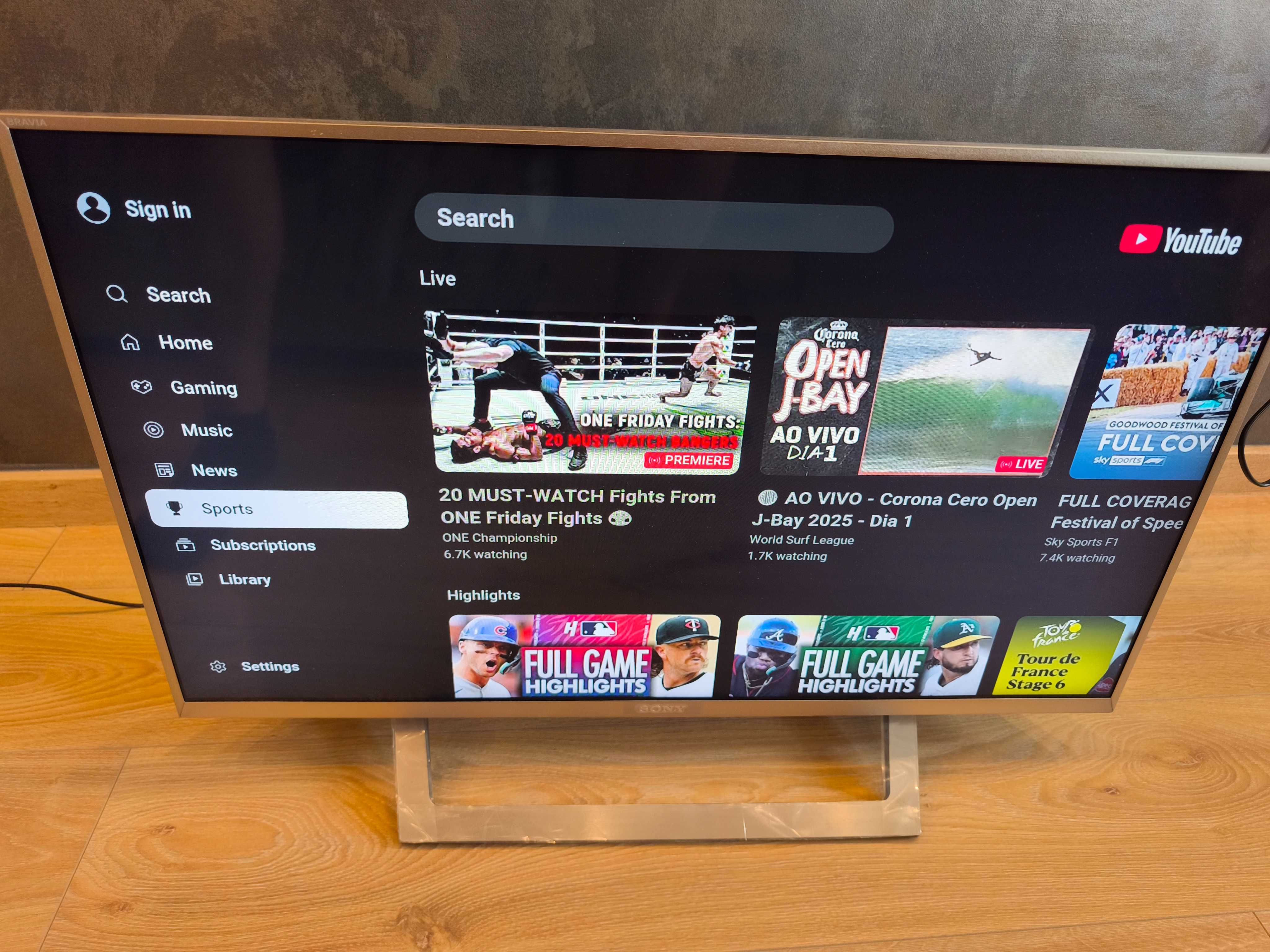 Телевизор Sony Bravia 32 KDL-32WD757 Smart Full HD 1920 x 1080 pixels