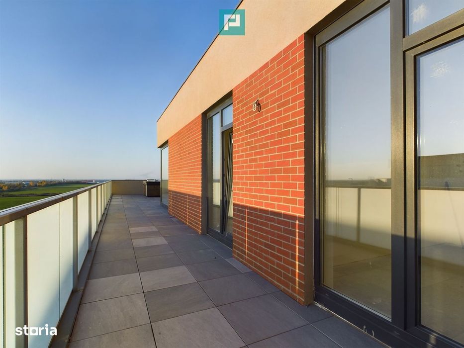Penthouse 3 camere, terasă 103 mp, Torontalului