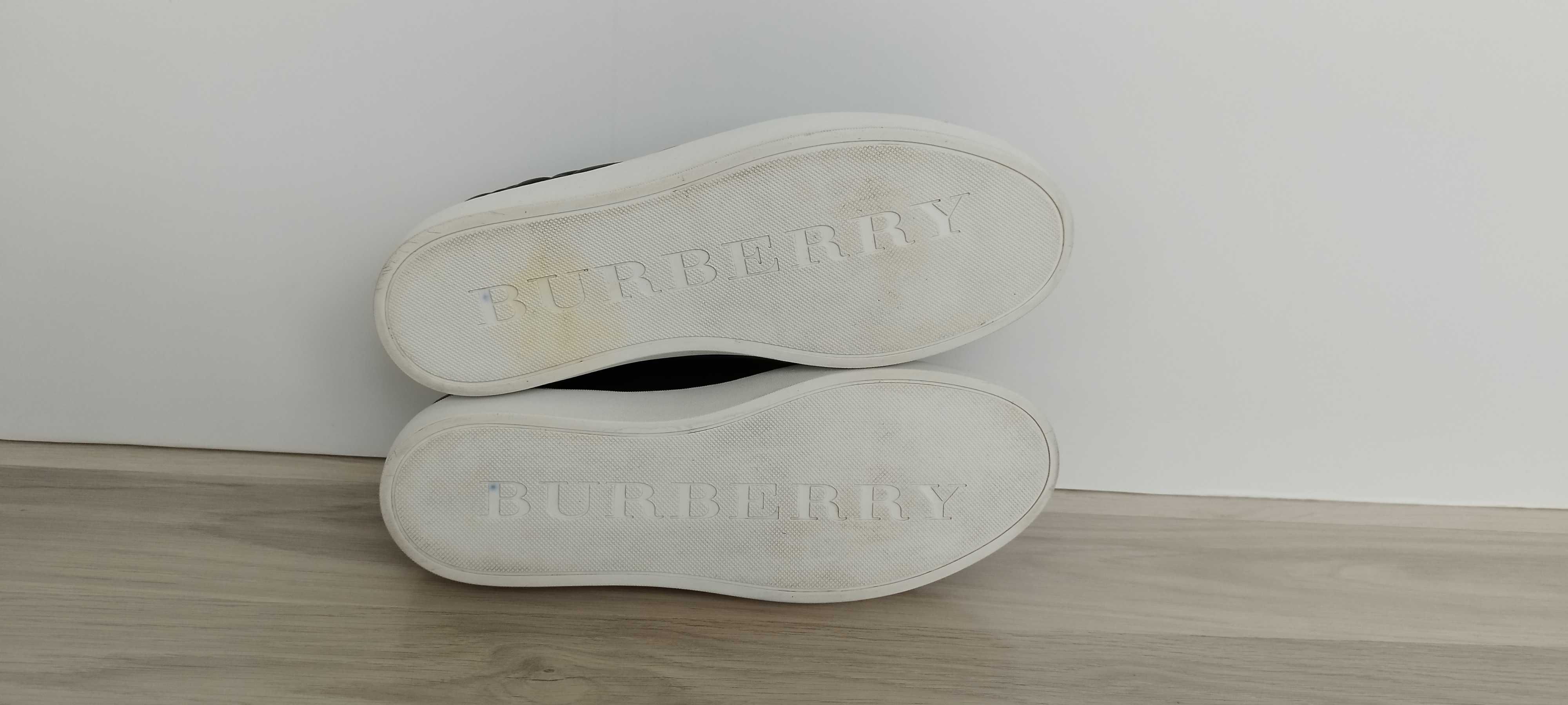 Burberry quilted leather sneakers
