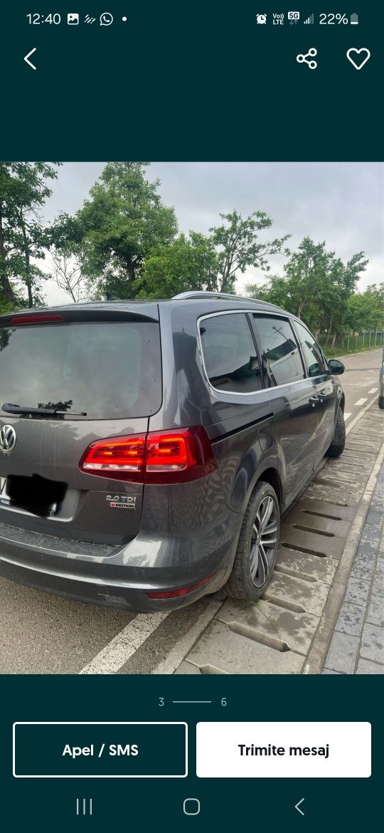 Vw sharan 2016 4x4