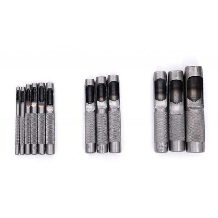 Set 12 poansoane dornuri pentru gaurire, preducele 3-19mm (KD11202)