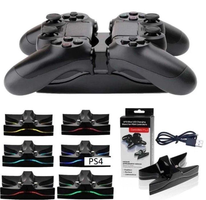 Dock PS4 si PS5 NOU Incarcare controlere