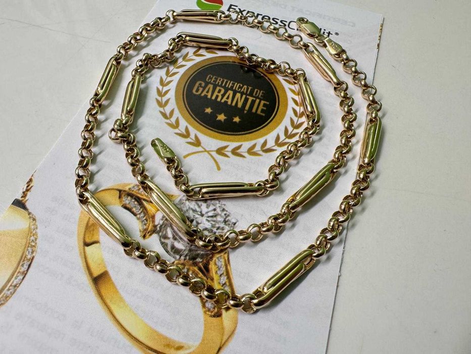 Lant aur 14K 9.66g (B.57878.1 Tatarasi) Garantie 2 Ani