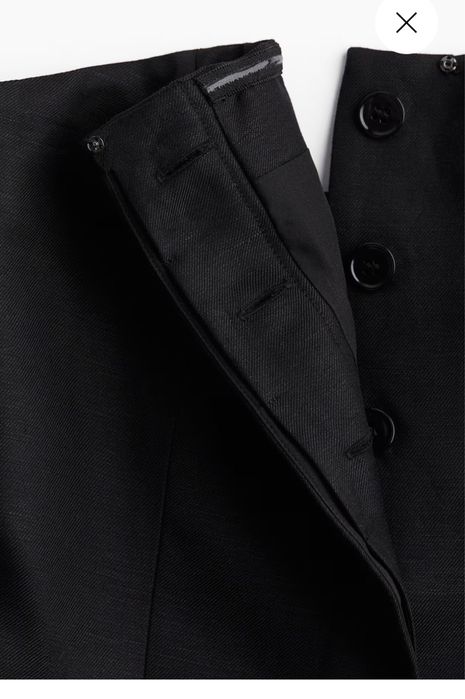 set costum in, negru, H&M