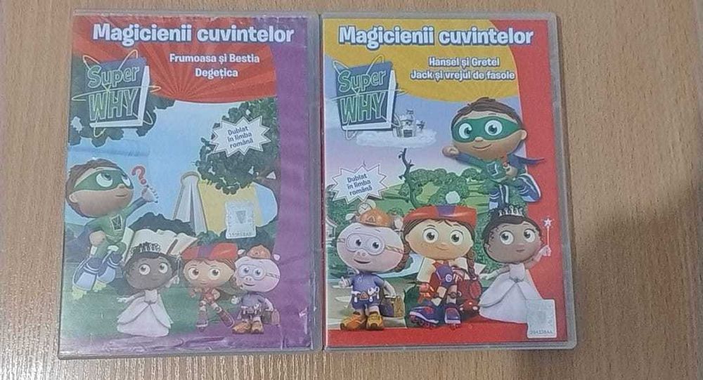 DVD-uri seria Magicienii Cuvintelor