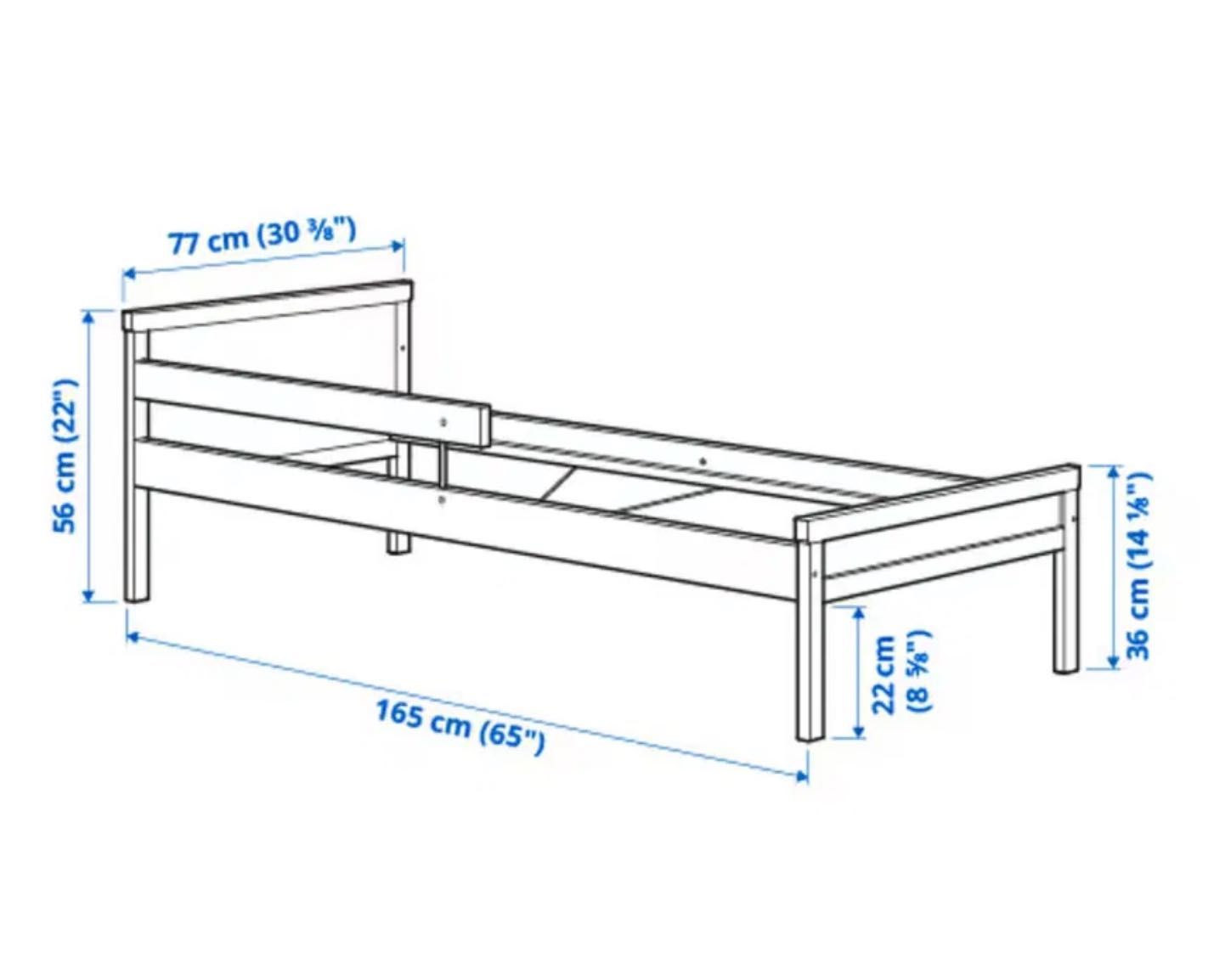 Pat IKEA junior SNIGLAR, 70x160 cm