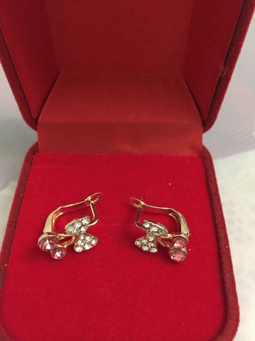 Детские серьги новые