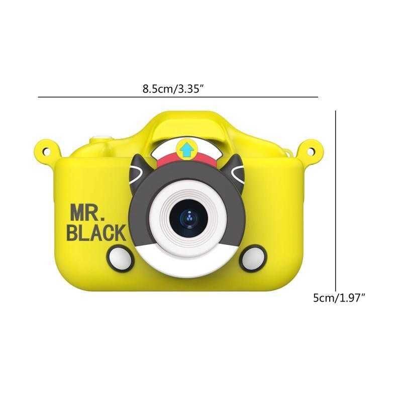 Детски фотоапарат + 64 GB карта. Селфи камера игри и фото рамки