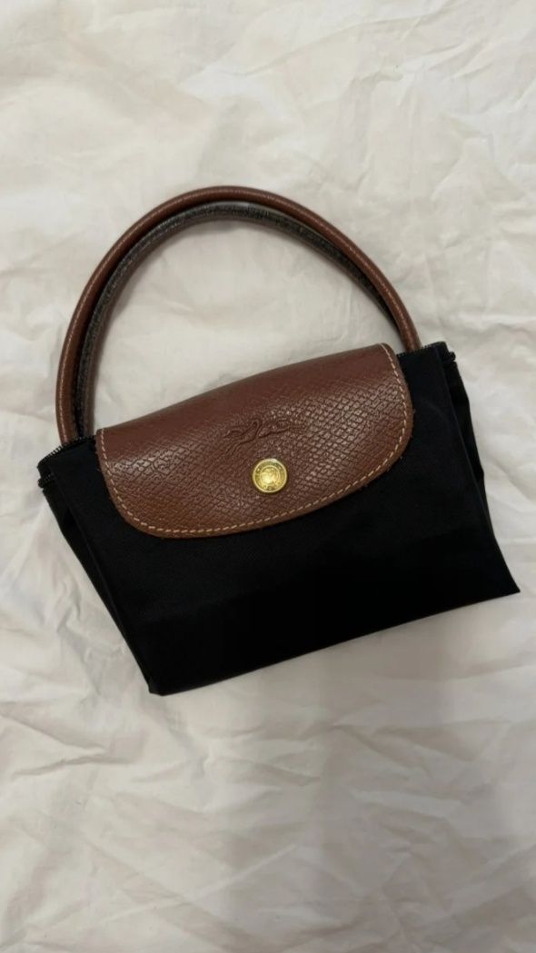 Geanta Longchamp le pliage size S negru