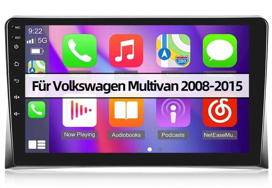 Мултимедия Двоен дин за VW Multivan T5 Volkswagen навигация с Android