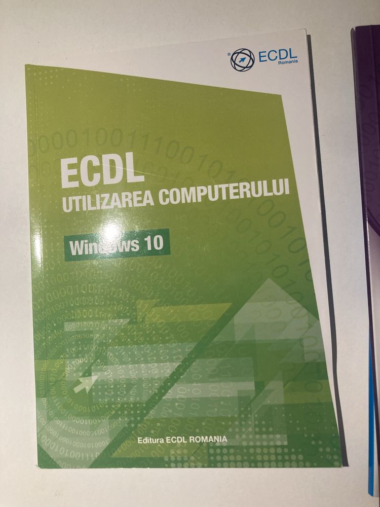 SET 6 carti ECDL Windows 10 Microsoft 2019