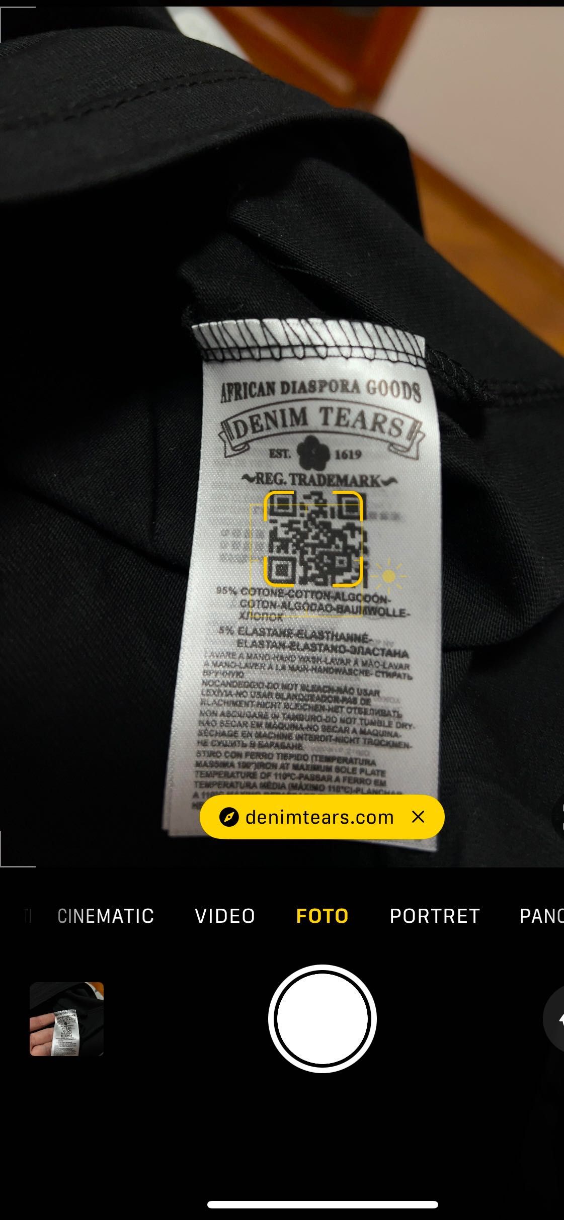 Compleu denim tears NOU