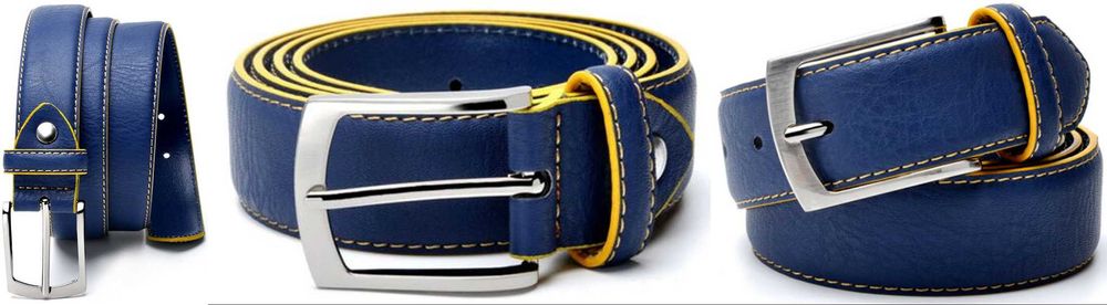 Curea de piele Casual Busines L=130cm. Design Italian! Noi!