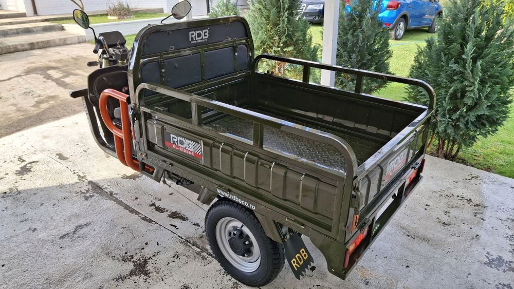 Triciclu electric Rdb XL-Klass4 70km autonomie Basculabil/Reductor