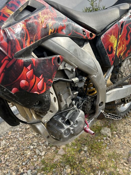 Cross honda crf 450r
