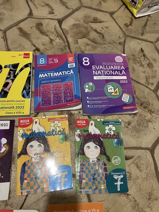 Teste matematica și romana pt evaluarea naționala