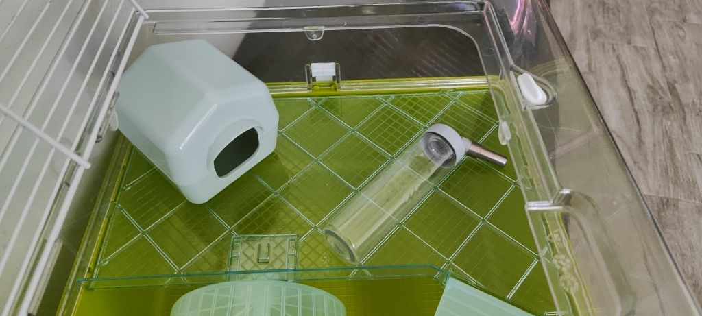 СПЕШНО! Ferplast Mini Duna Hamster - клетка с аксесоари за хамстери