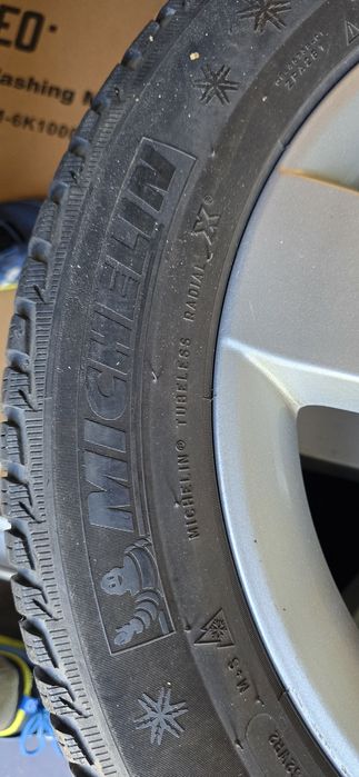 Джанти "17" на MERCEDES  с зимни гуми