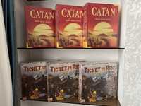 Catan, Ticket to ride