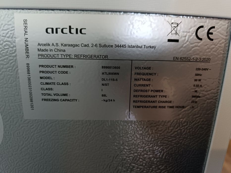 Frigider Arctic 88 litri