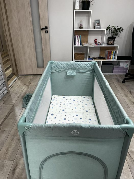 Сгъваема кошара на две нива+матрак