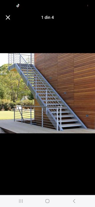 Vând scări zincate facem la comanda orice dimensiune