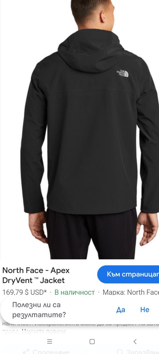 The North Face пухено яке